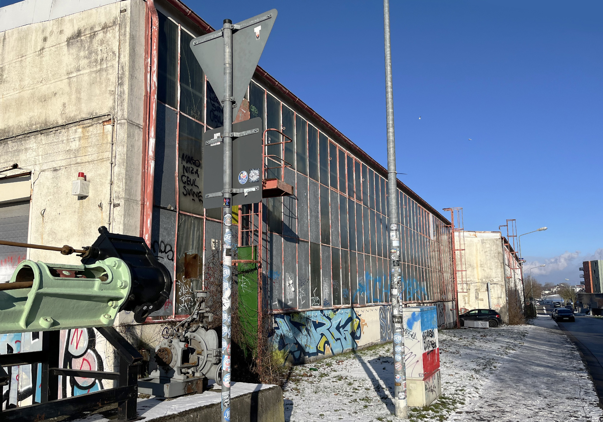 Halle 535 Innenansicht
