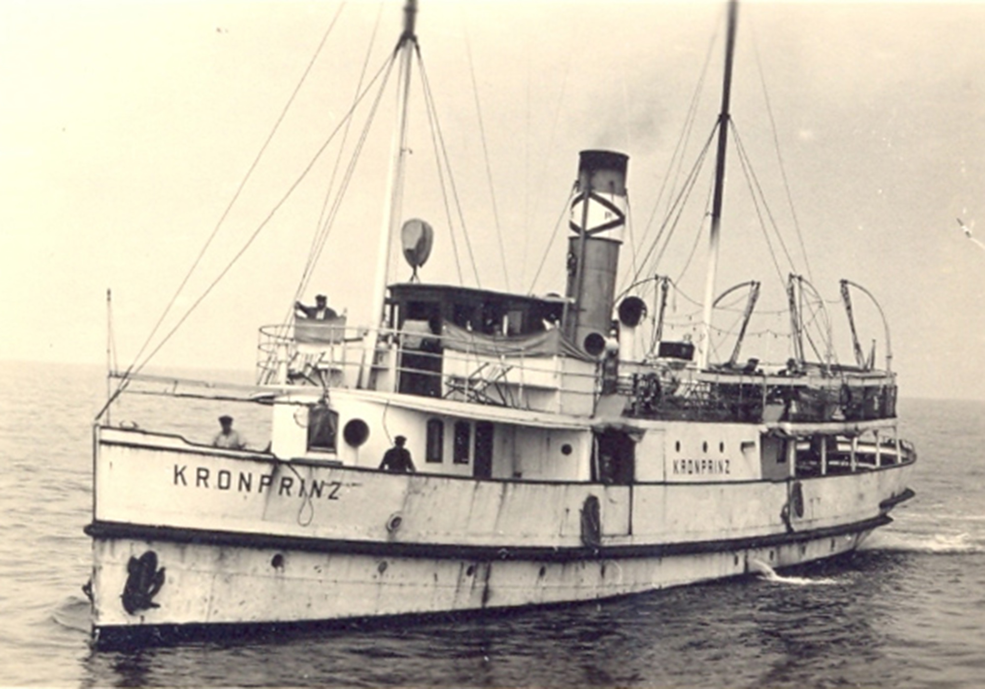 Undine Schiff im Hafen